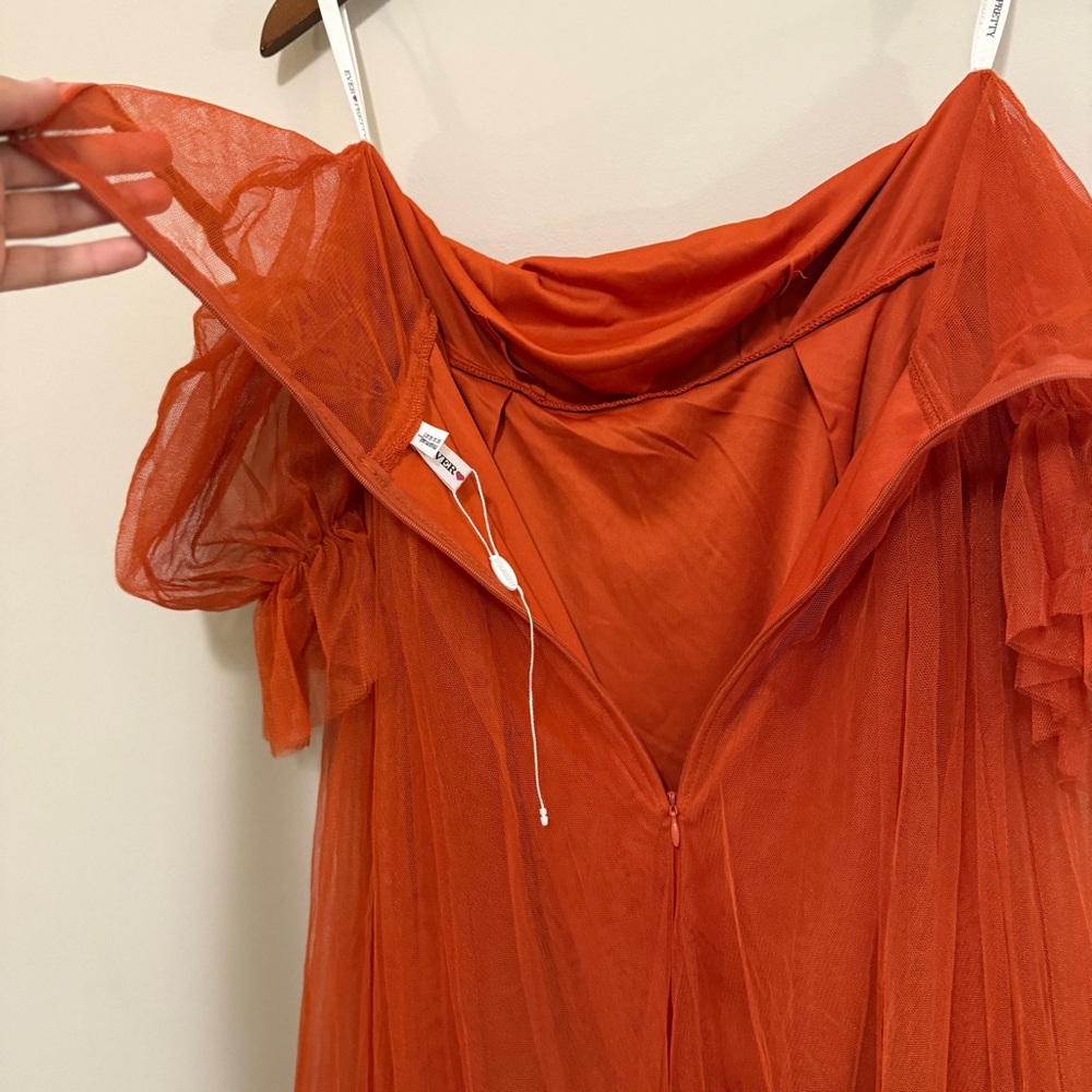 Maternity Maxi Dress SMALL Photoshoot Baby Shower Gender Reveal Earthy Ethereal - Picture 14 of 16
